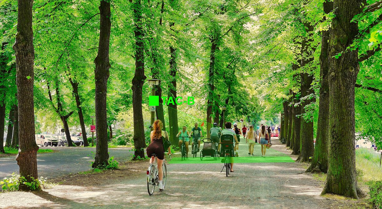 Zewnętrzny radar SensMax TAC-B 4G do zliczania pieszych i rowerzystów