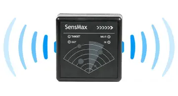 SensMax TAC-B mmWave Radarowy czujnik do liczenia osób